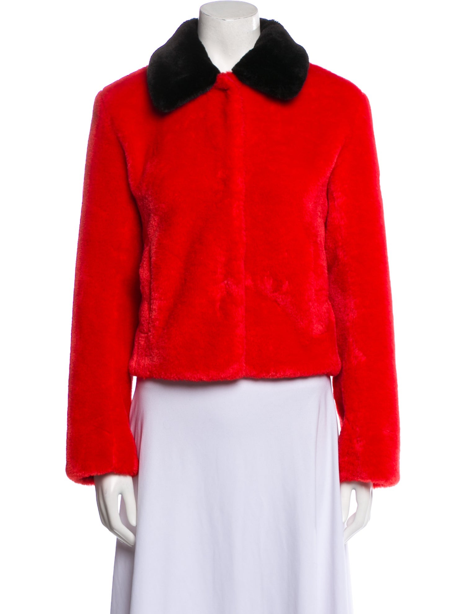 Maison Atia Faux Fur Jacket