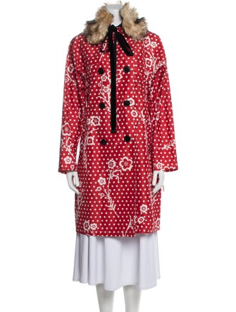Maison Atia Printed Coat