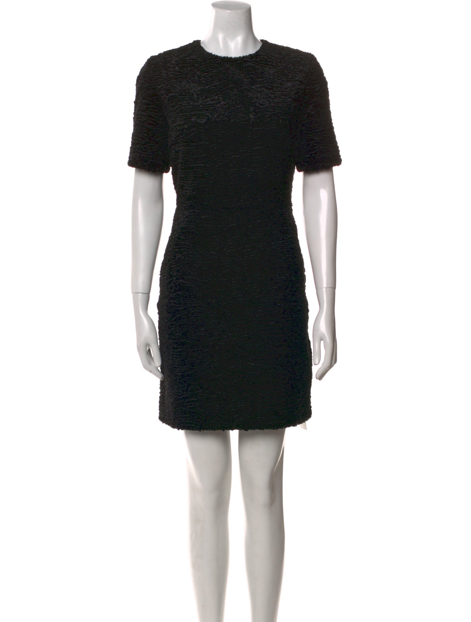 Maison Atia Crew Neck Mini Dress