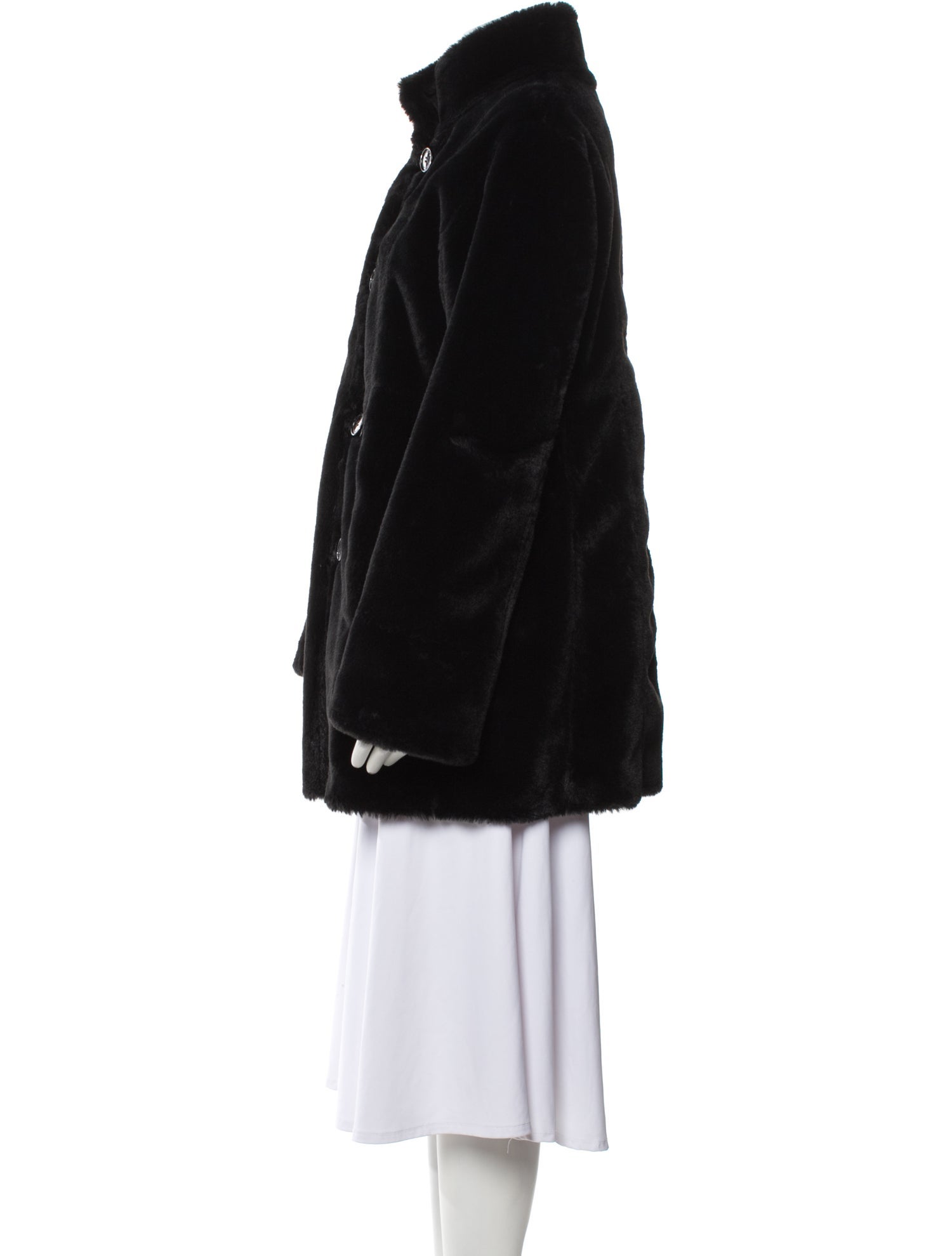 Maison Atia Faux Fur Coat