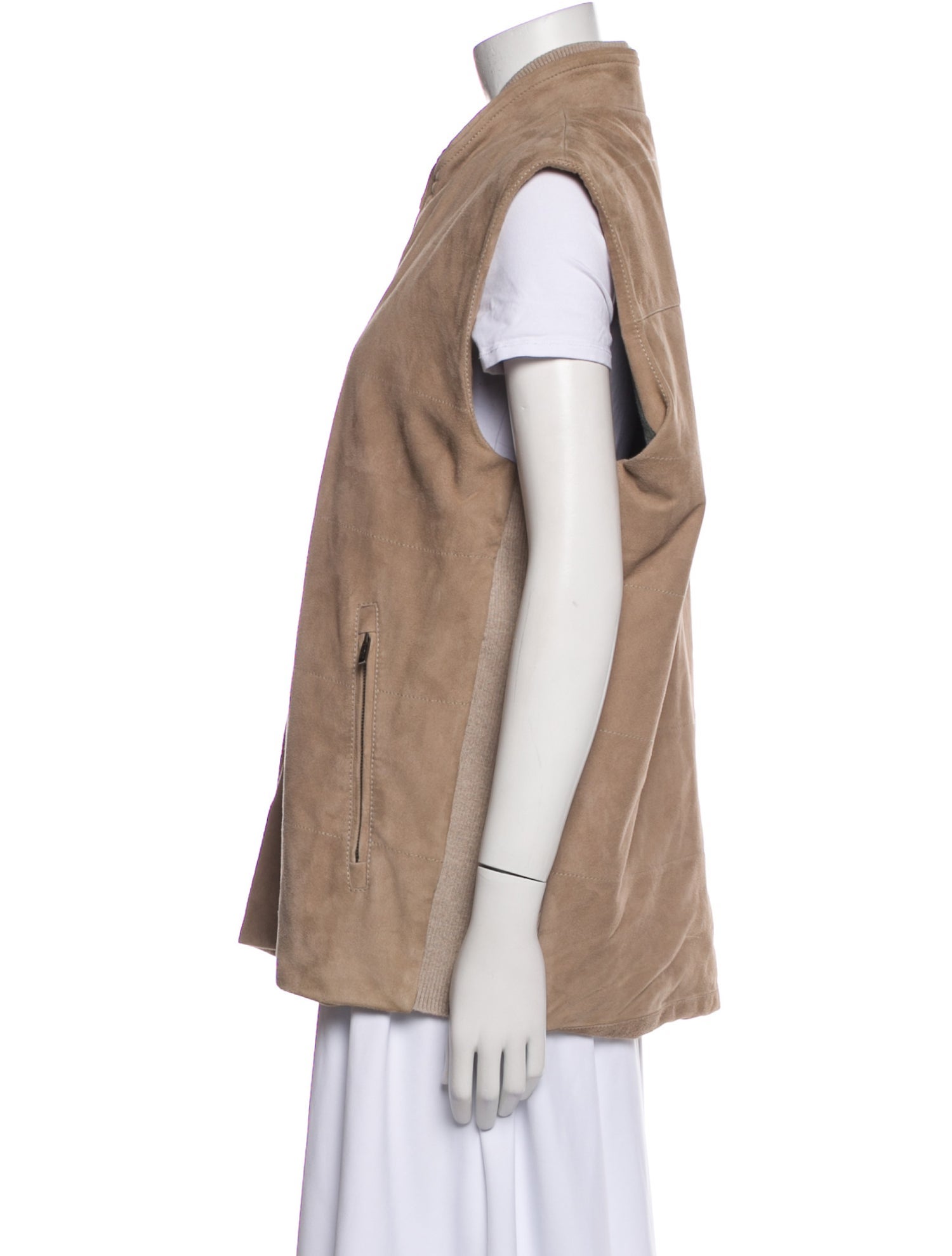 Maurizio Baldassari Leather Vest