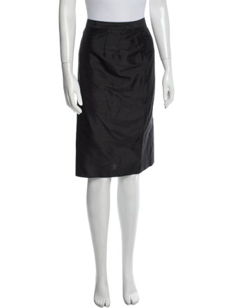 Marisa Baratelli Silk Knee-Length Skirt