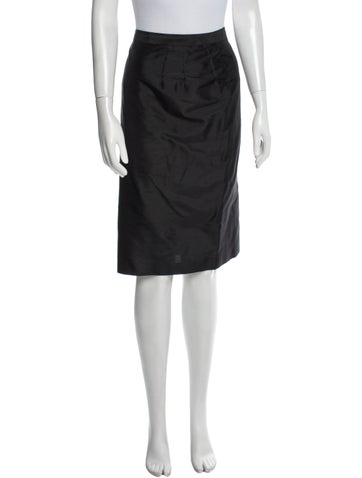 Marisa Baratelli Skirts Silk Knee-Length Skirt S