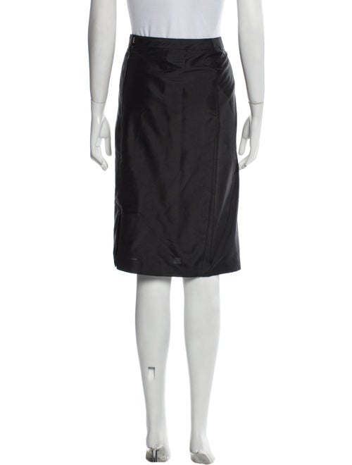 Marisa Baratelli Silk Knee-Length Skirt