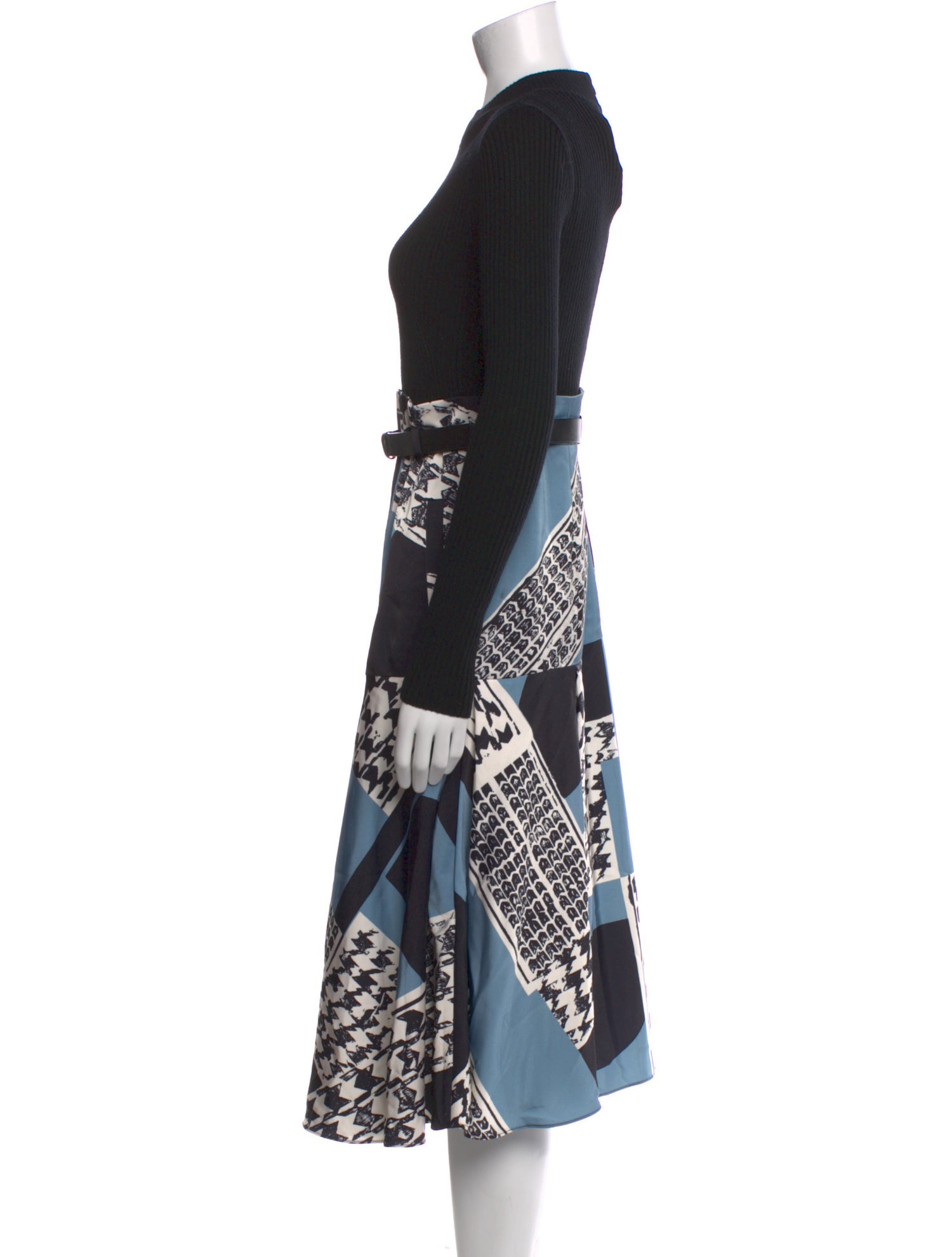 MARYLING Printed Midi Length Dress