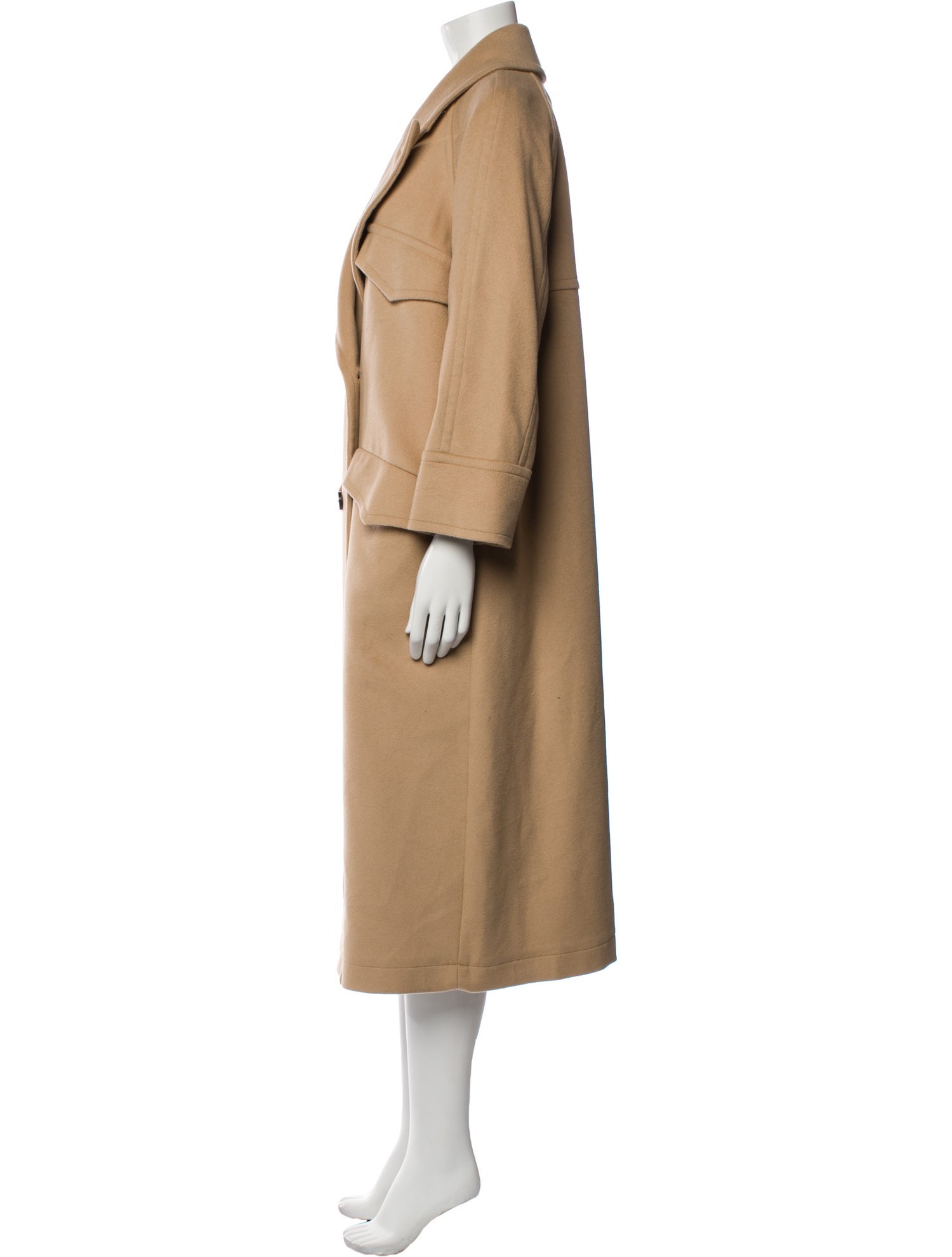 MARYLING Wool Trench Coat