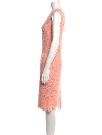 Marco Bologna Lace Pattern Midi Length Dress