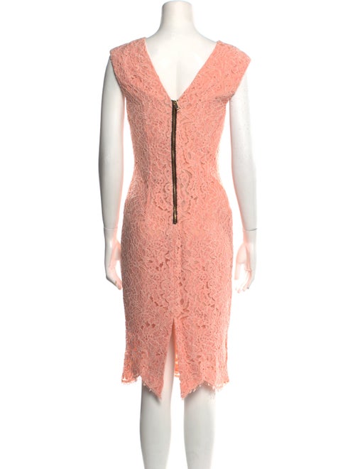 Marco Bologna Lace Pattern Midi Length Dress