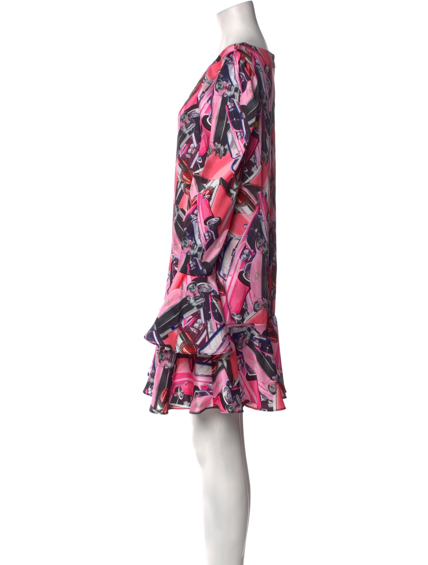 Marco Bologna Printed Mini Dress w/ Tags