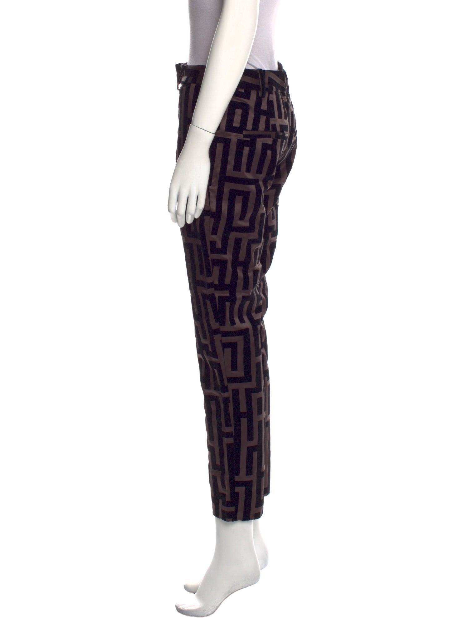 Marco Bologna Printed Straight Leg Pants