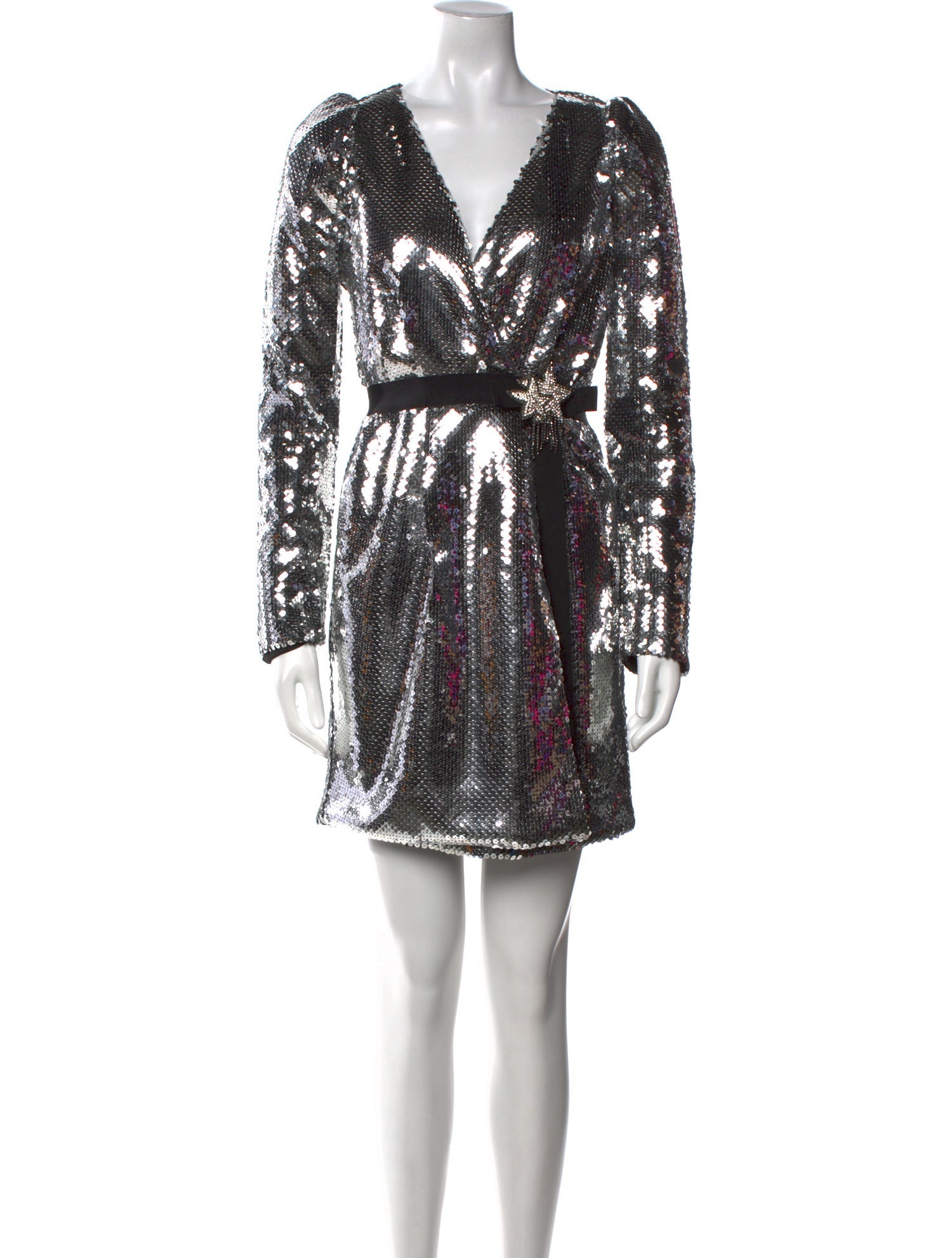 Marco Bologna V-Neck Mini Dress