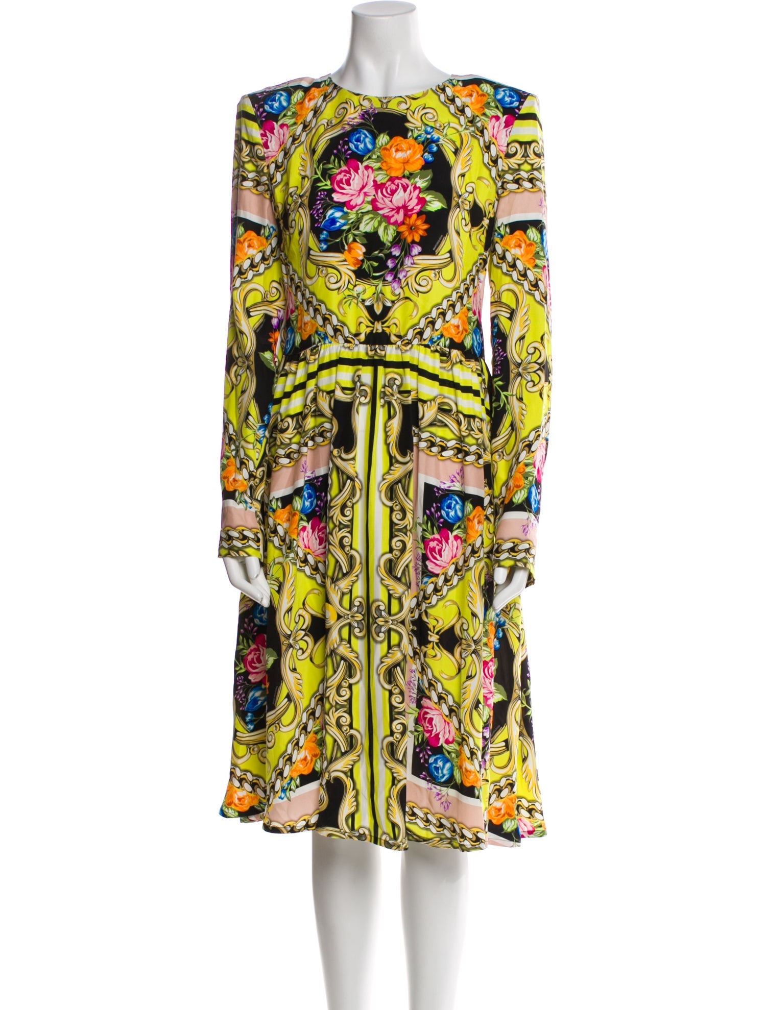 Marco Bologna Silk Midi Length Dress w/ Tags