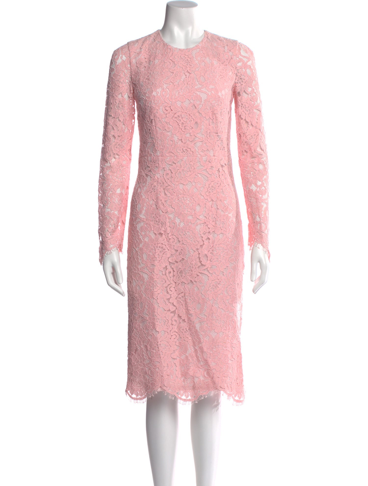 Marco Bologna Lace Pattern Midi Length Dress