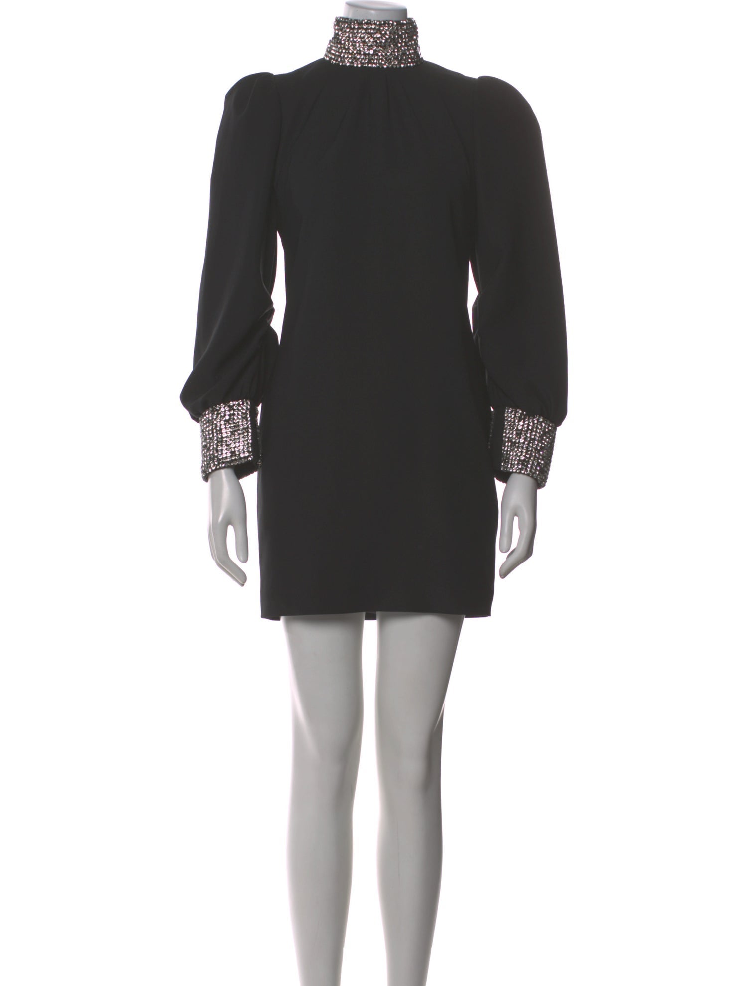 Marco Bologna Mock Neck Mini Dress