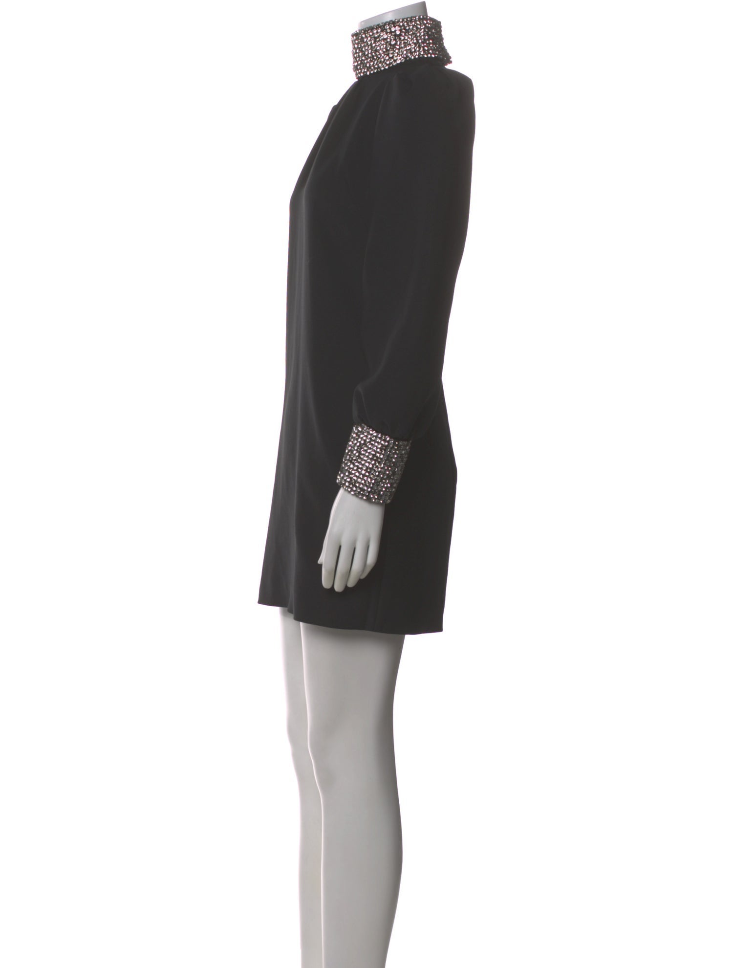 Marco Bologna Mock Neck Mini Dress