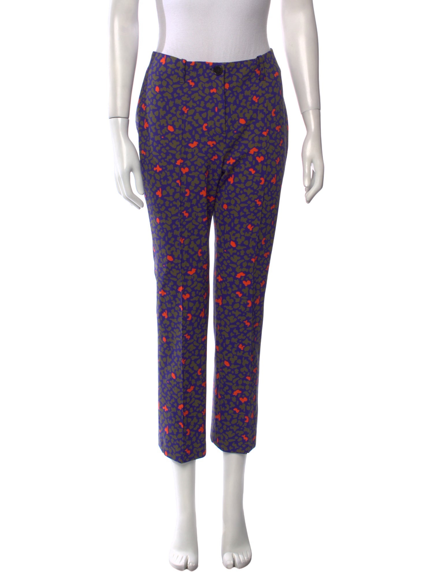 Marc Cain Printed Straight Leg Pants