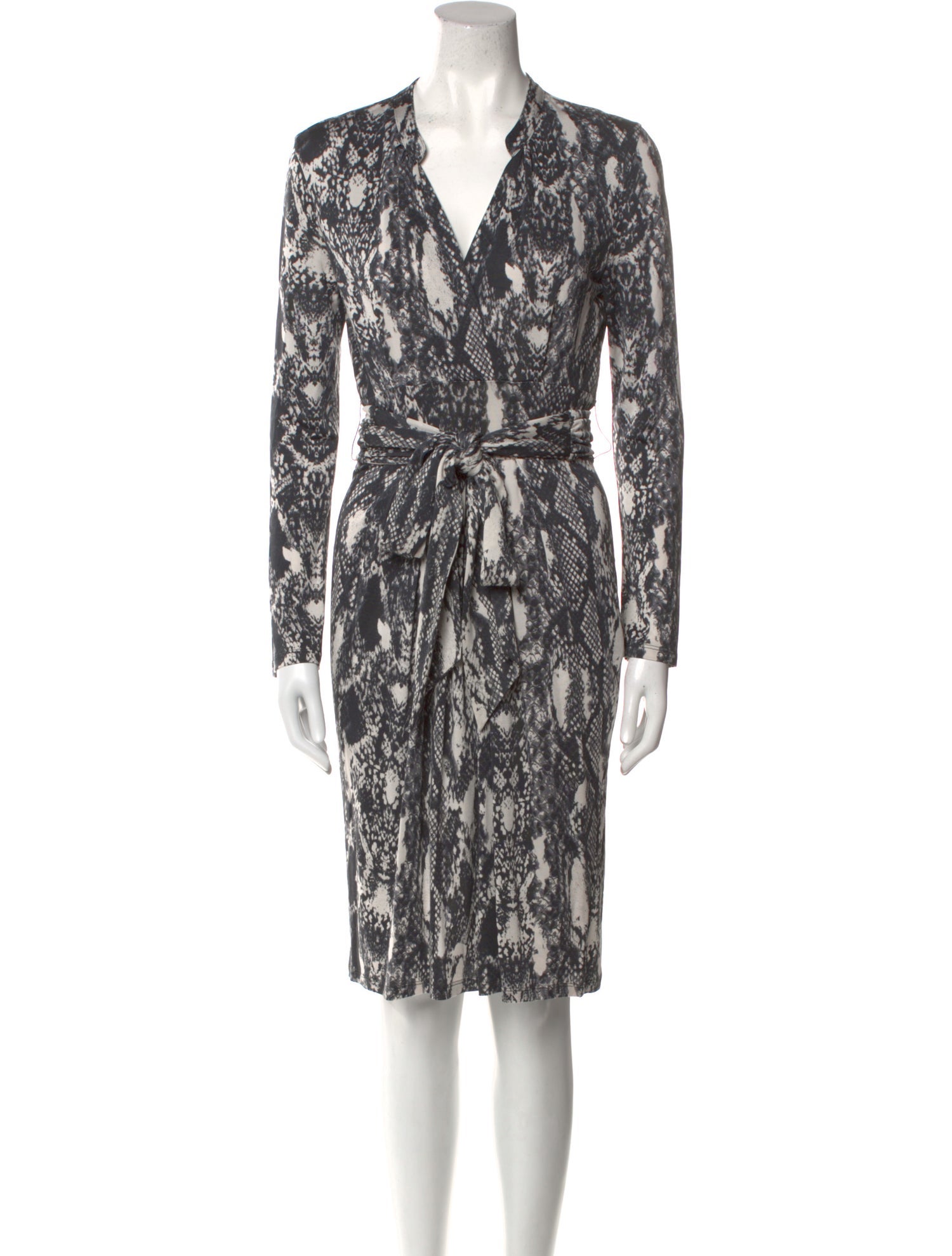 Marc Cain Silk Knee-Length Dress