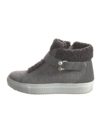 Marc Cain Wool Crystal Embellishments Sneakers