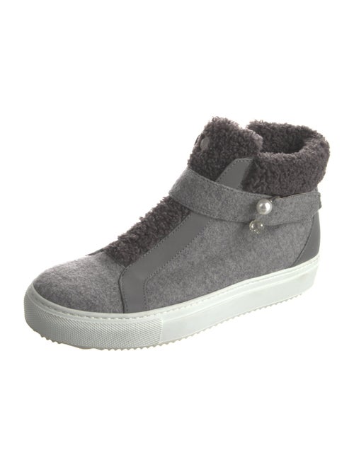 Marc Cain Wool Crystal Embellishments Sneakers