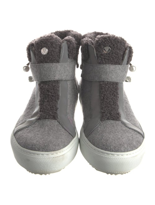 Marc Cain Wool Crystal Embellishments Sneakers