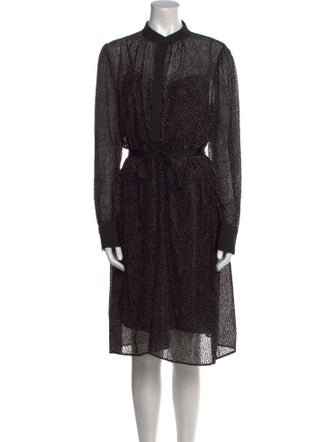 Marc Cain Printed Knee-Length Dress