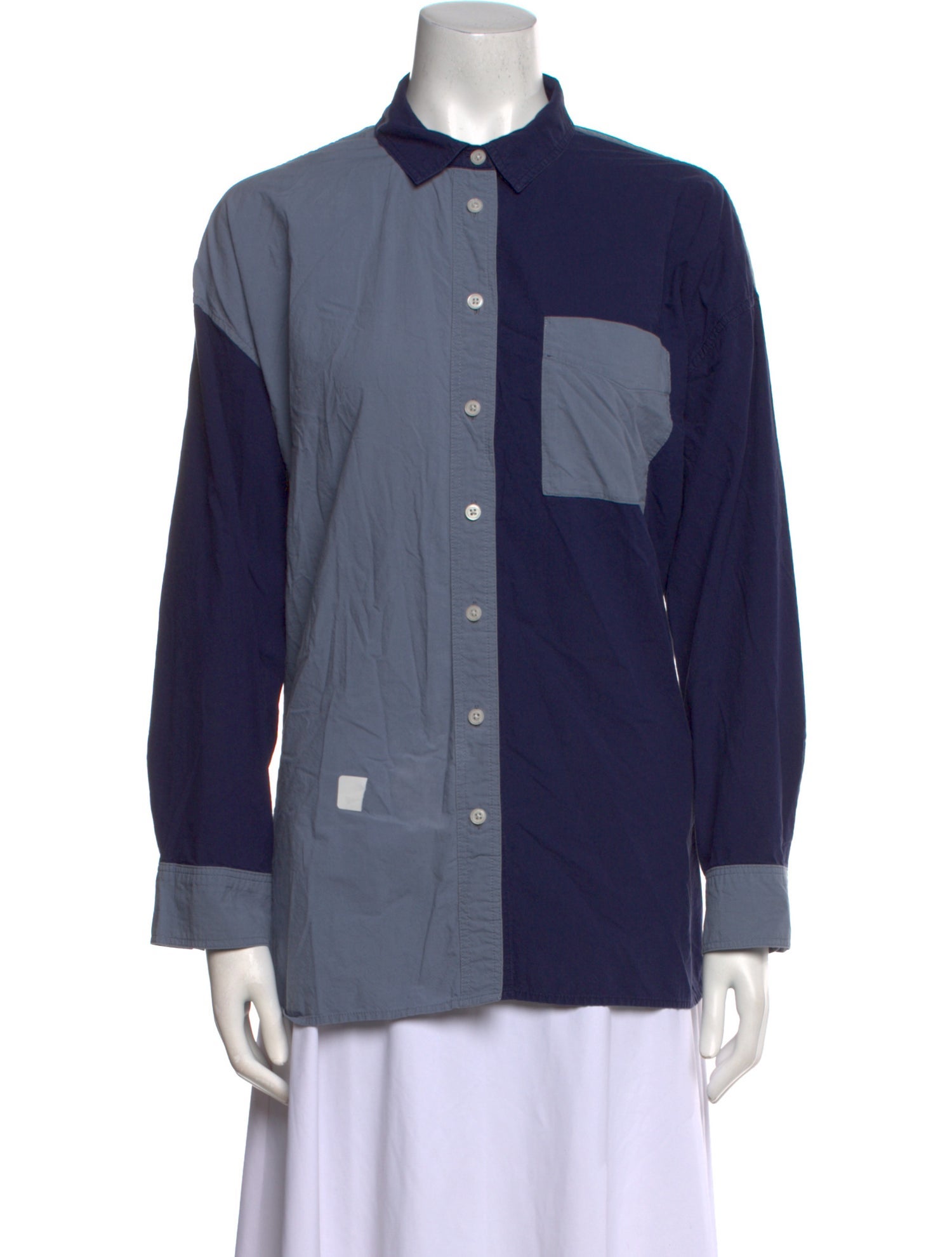 Madewell Long Sleeve Button-Up Top