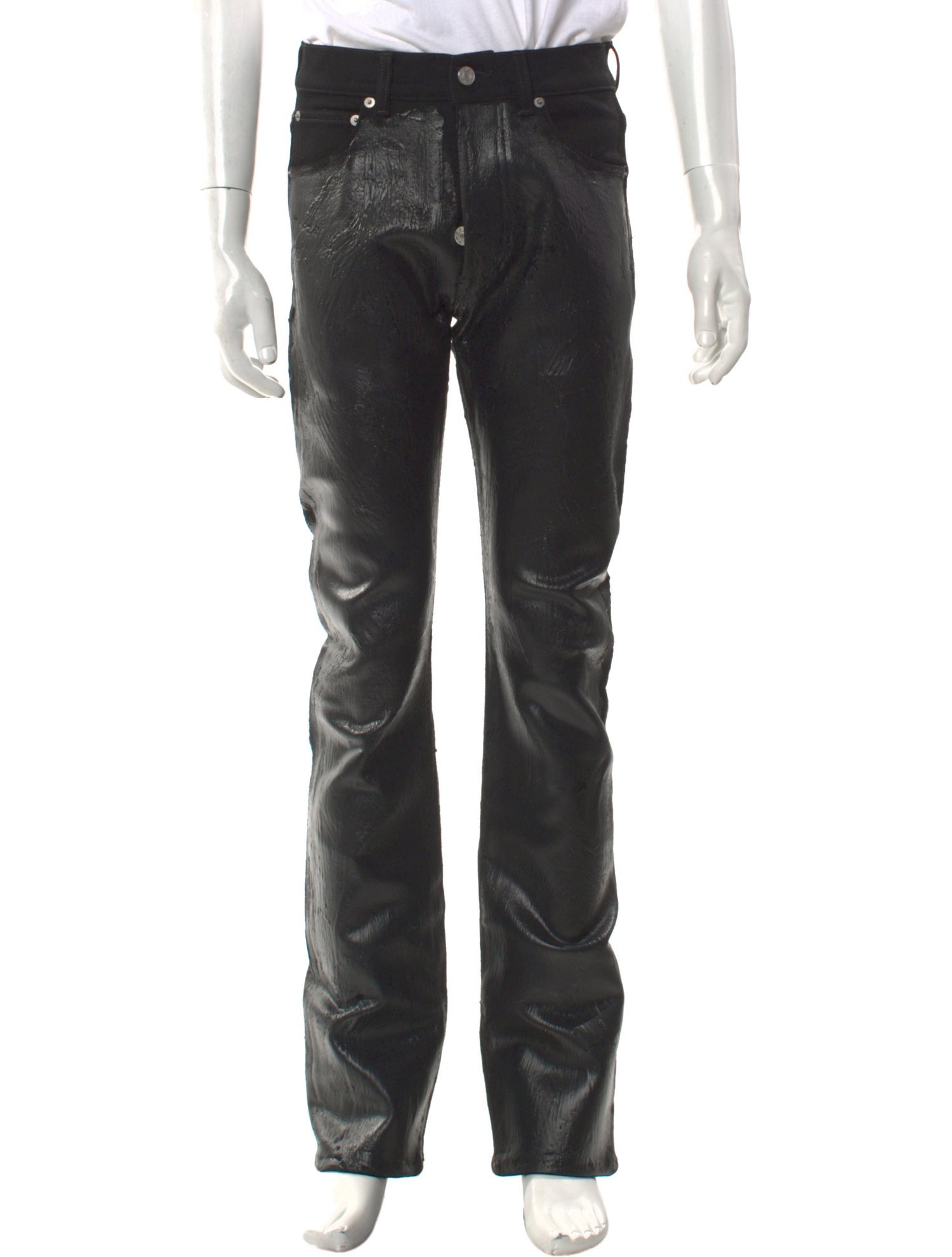 Marking Distance Straight-Leg Jeans w/ Tags