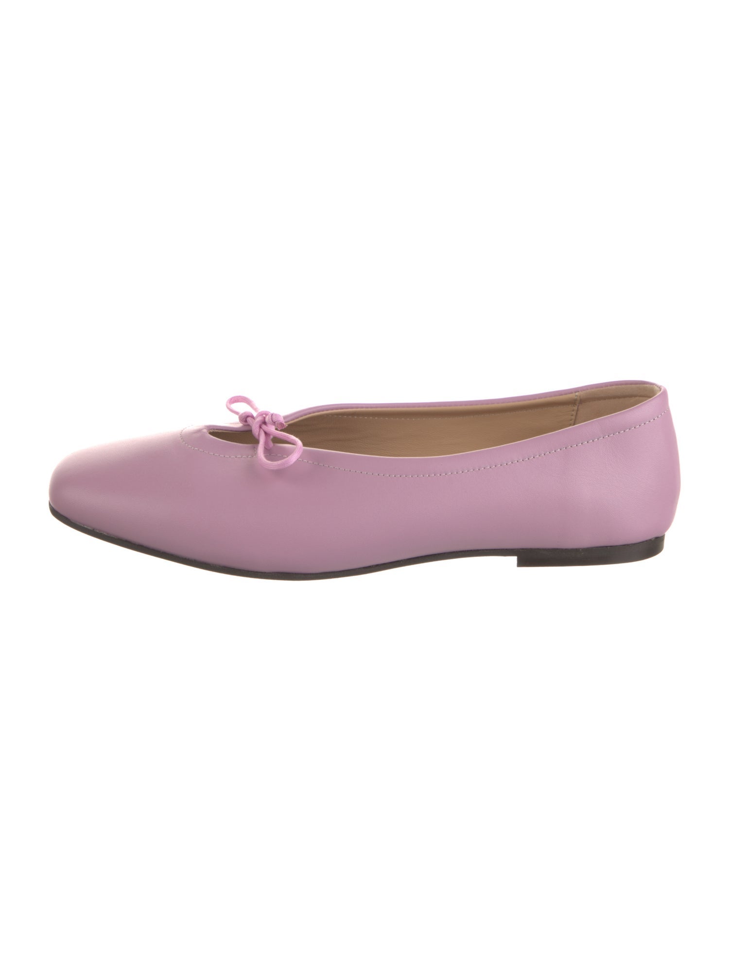 Maguire Leather Bow Accents Ballet Flats