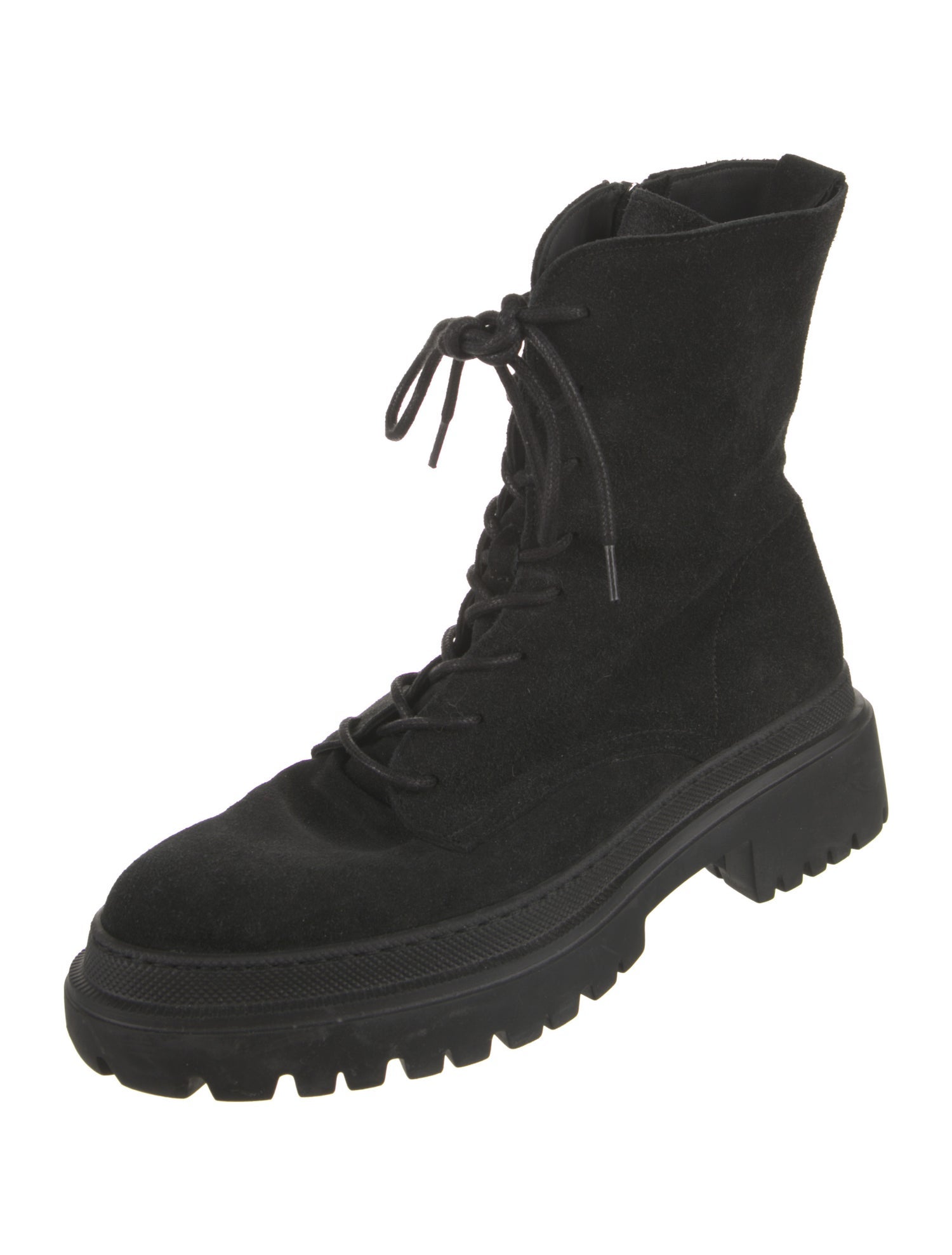 Maguire Suede Combat Boots