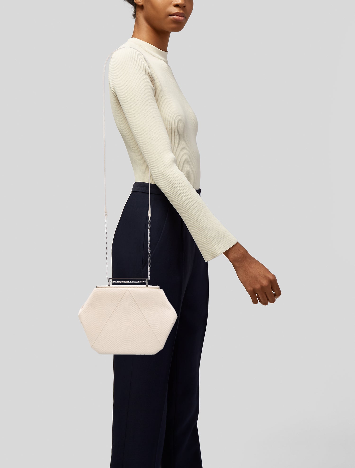 Maison Etnad Leather Shoulder Bag