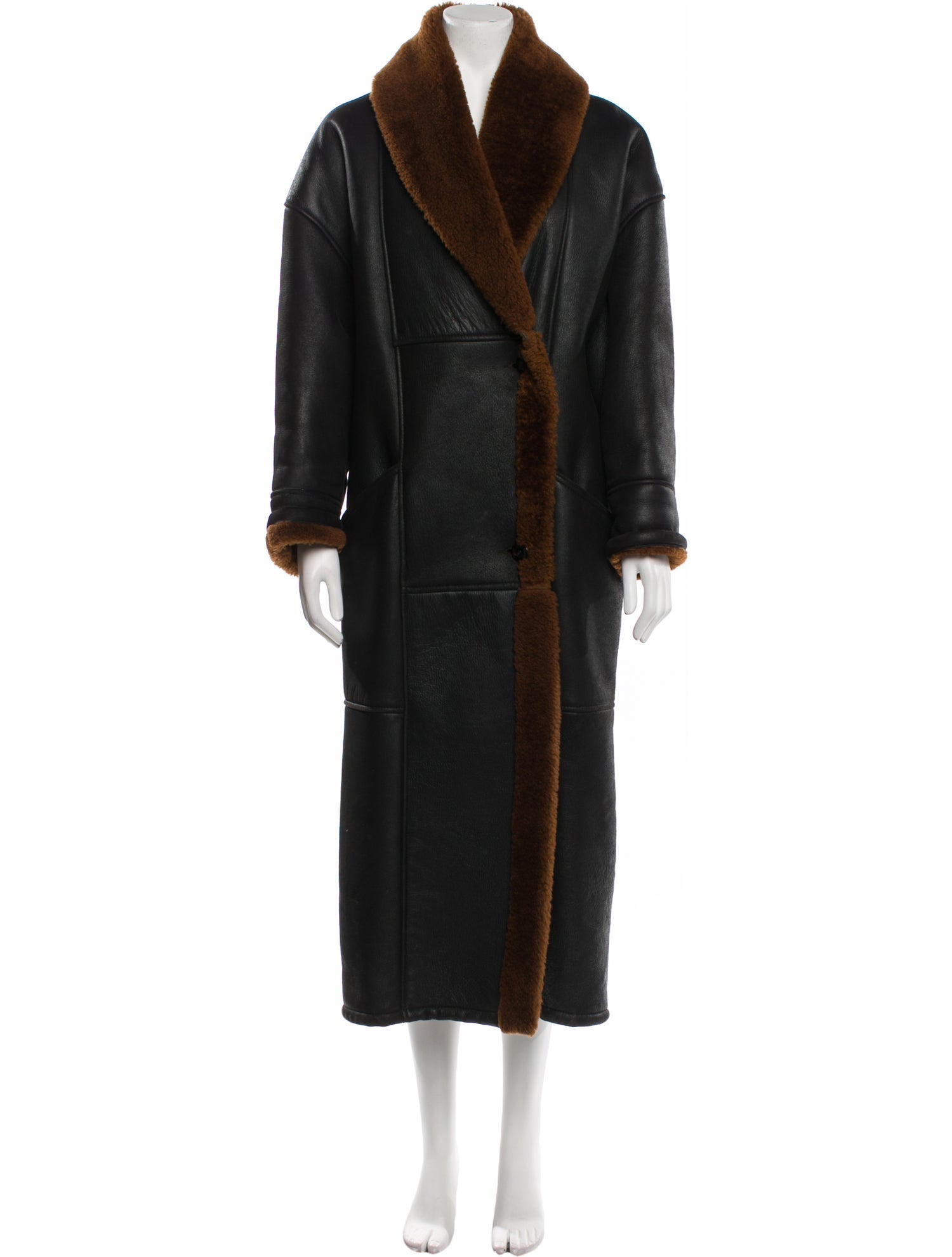 Marquis Of London Shearling Faux Fur Coat