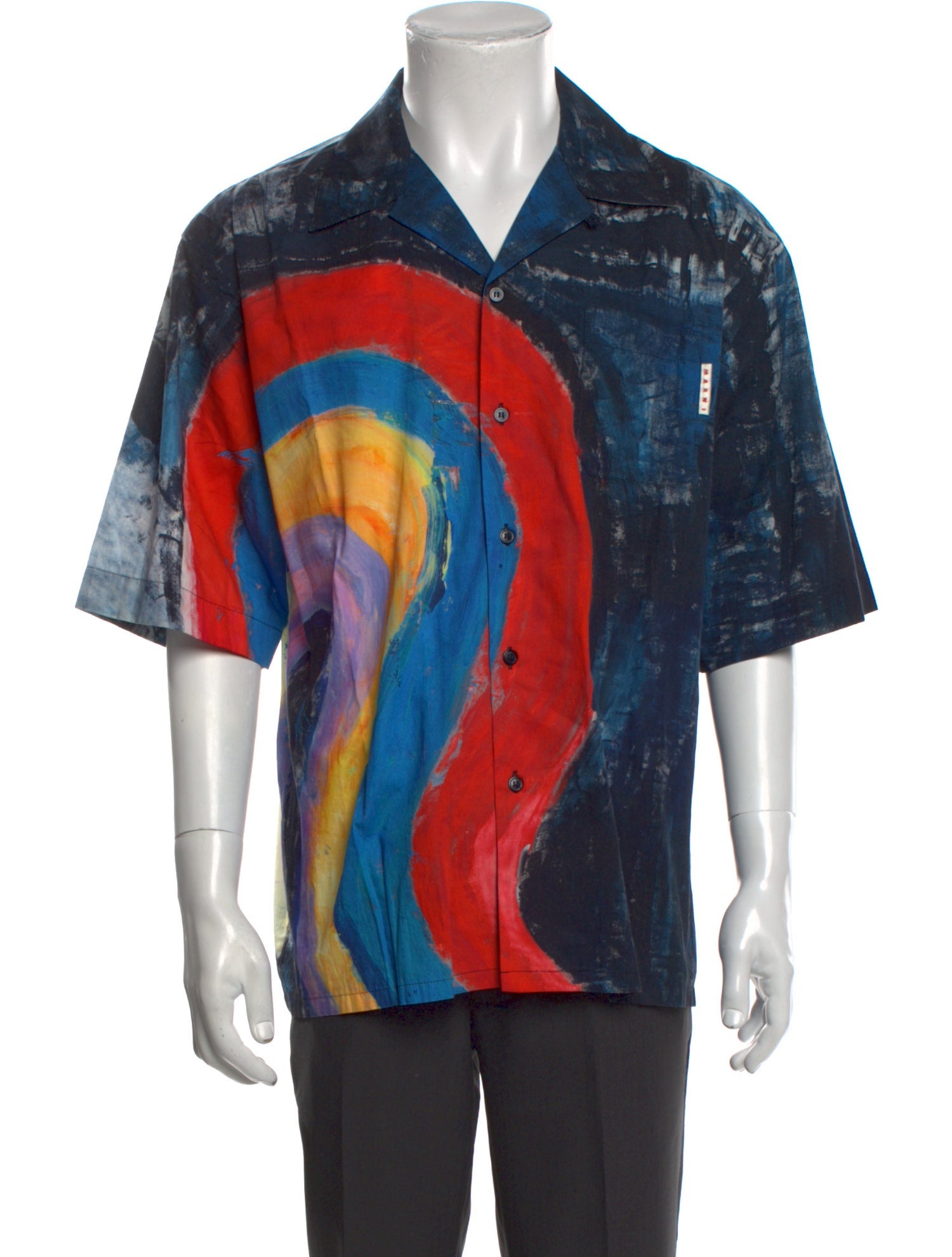 Marni x Flaminia Veronesi Printed Short Sleeve Shirt