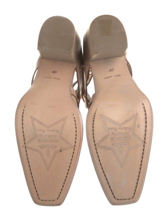 Materia Prima By Goffredo Fantini Leather Printed Lace-Up Boots