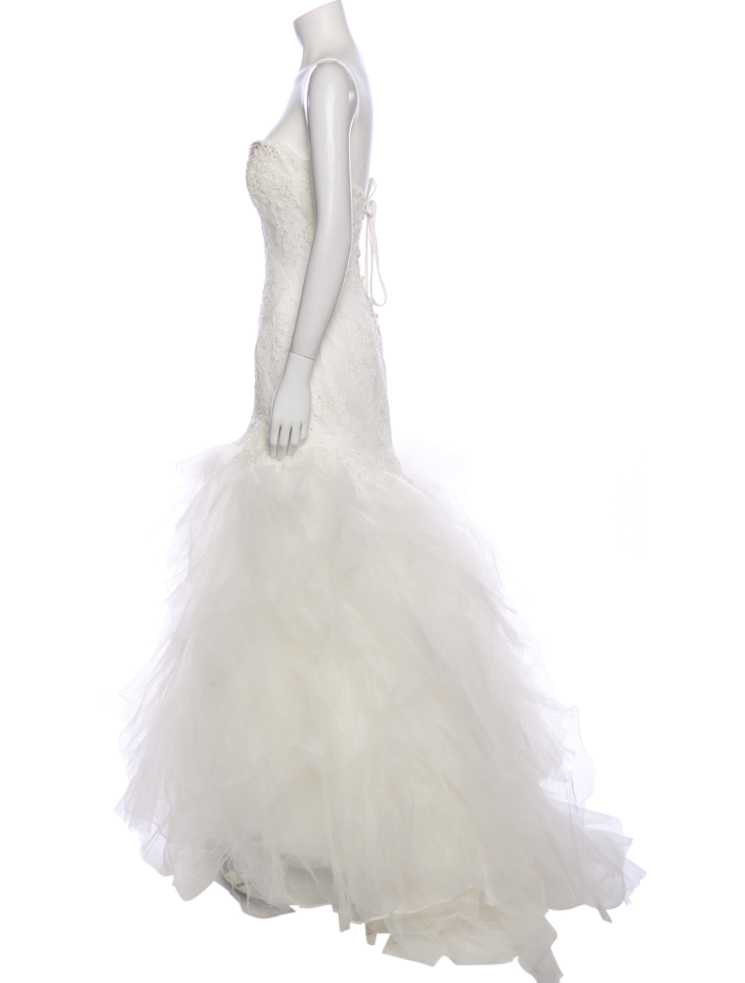 Maggie Sottero Strapless Long Dress