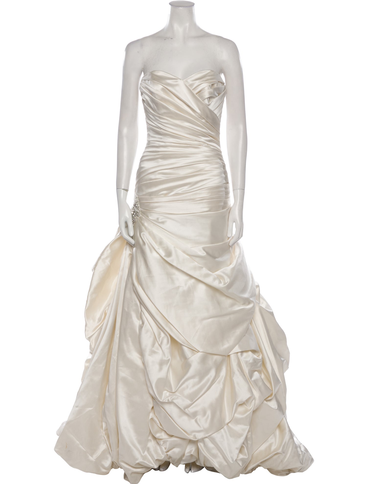 Maggie Sottero Strapless Long Dress