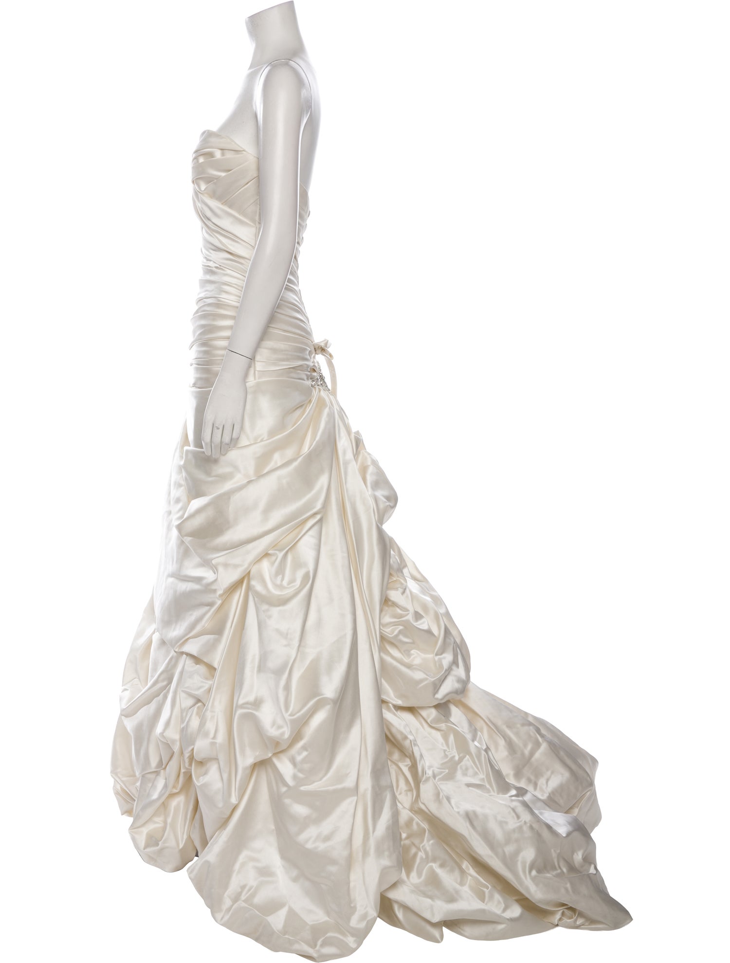 Maggie Sottero Strapless Long Dress