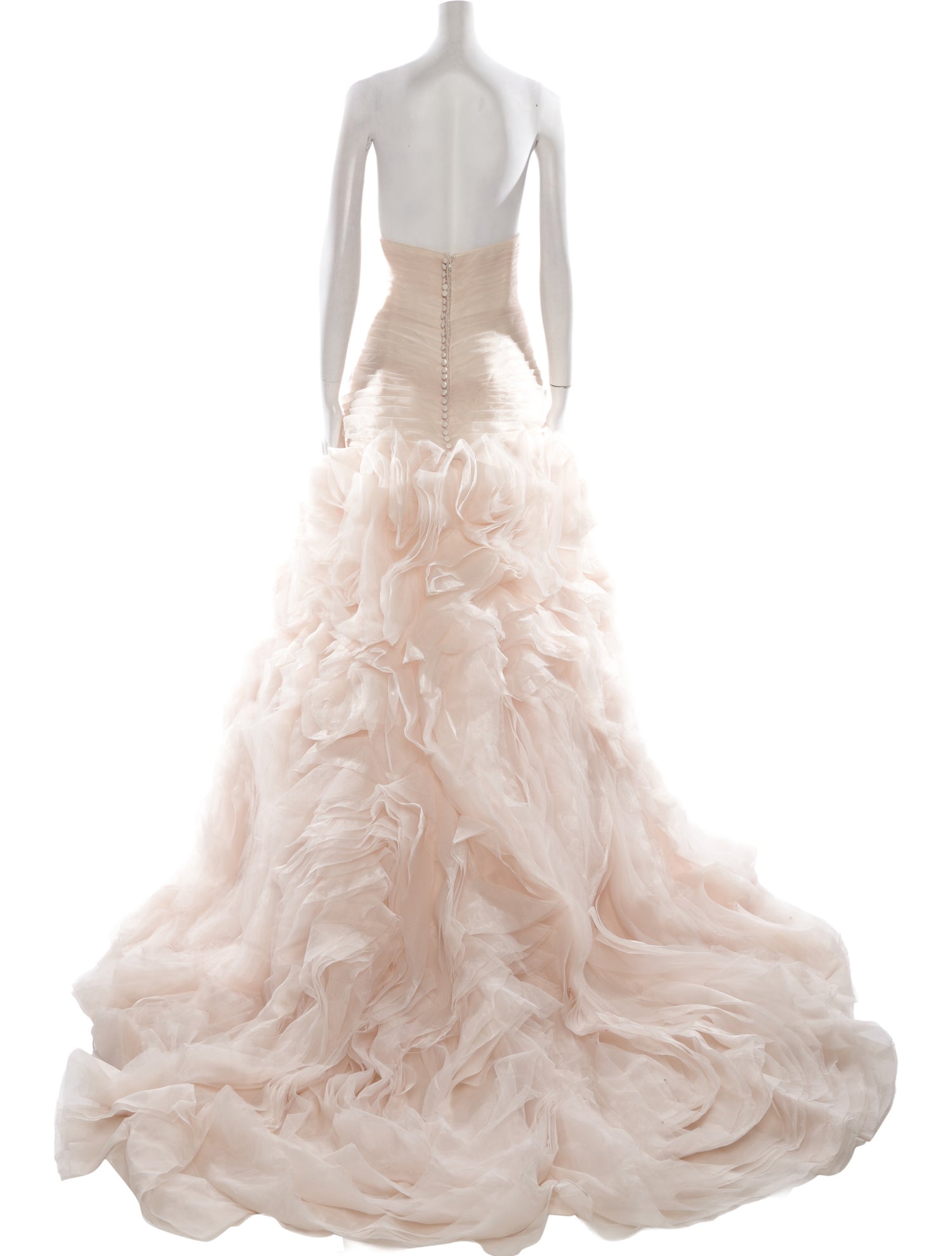 Maggie Sottero Strapless Long Dress