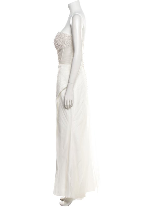 Maggie Sottero Strapless Long Dress