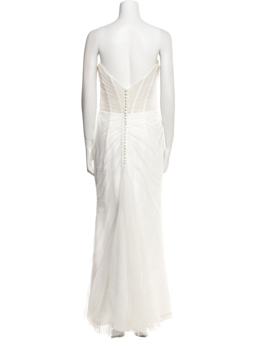 Maggie Sottero Strapless Long Dress