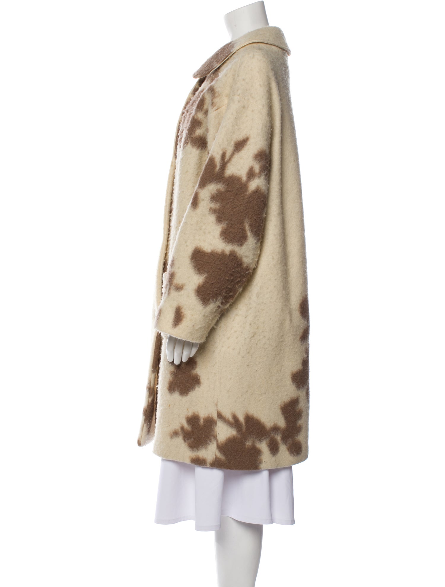 MaisonCléo Animal Print Coat