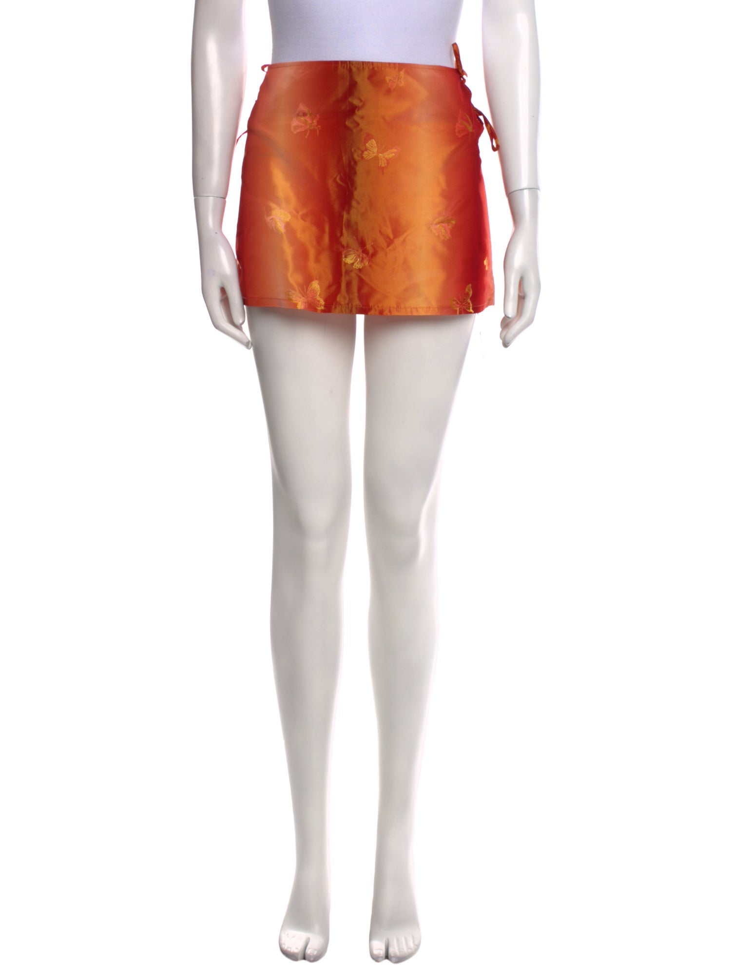 MaisonCléo Silk Mini Skirt