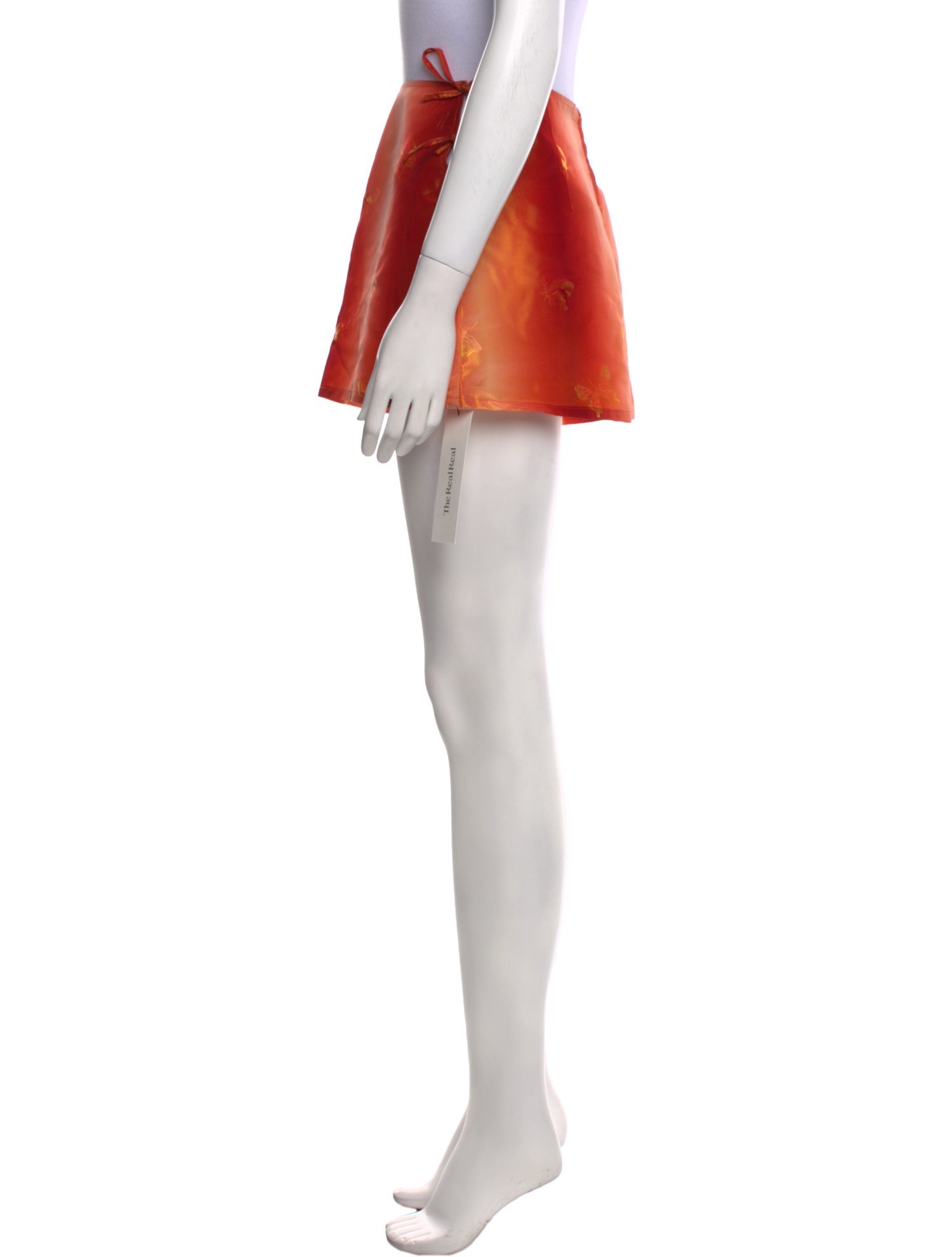 MaisonCléo Silk Mini Skirt