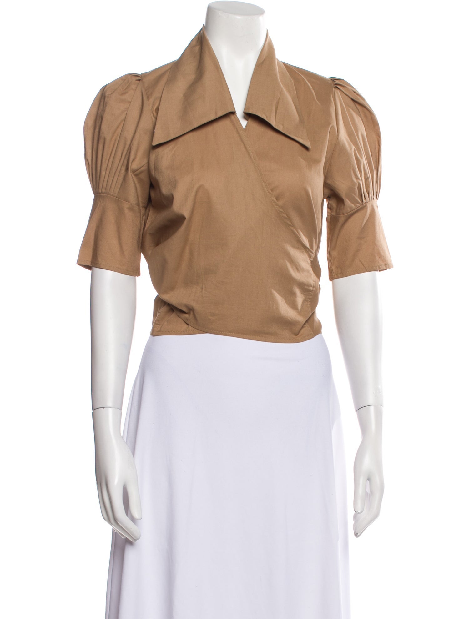 MaisonCléo Short Sleeve Crop Top