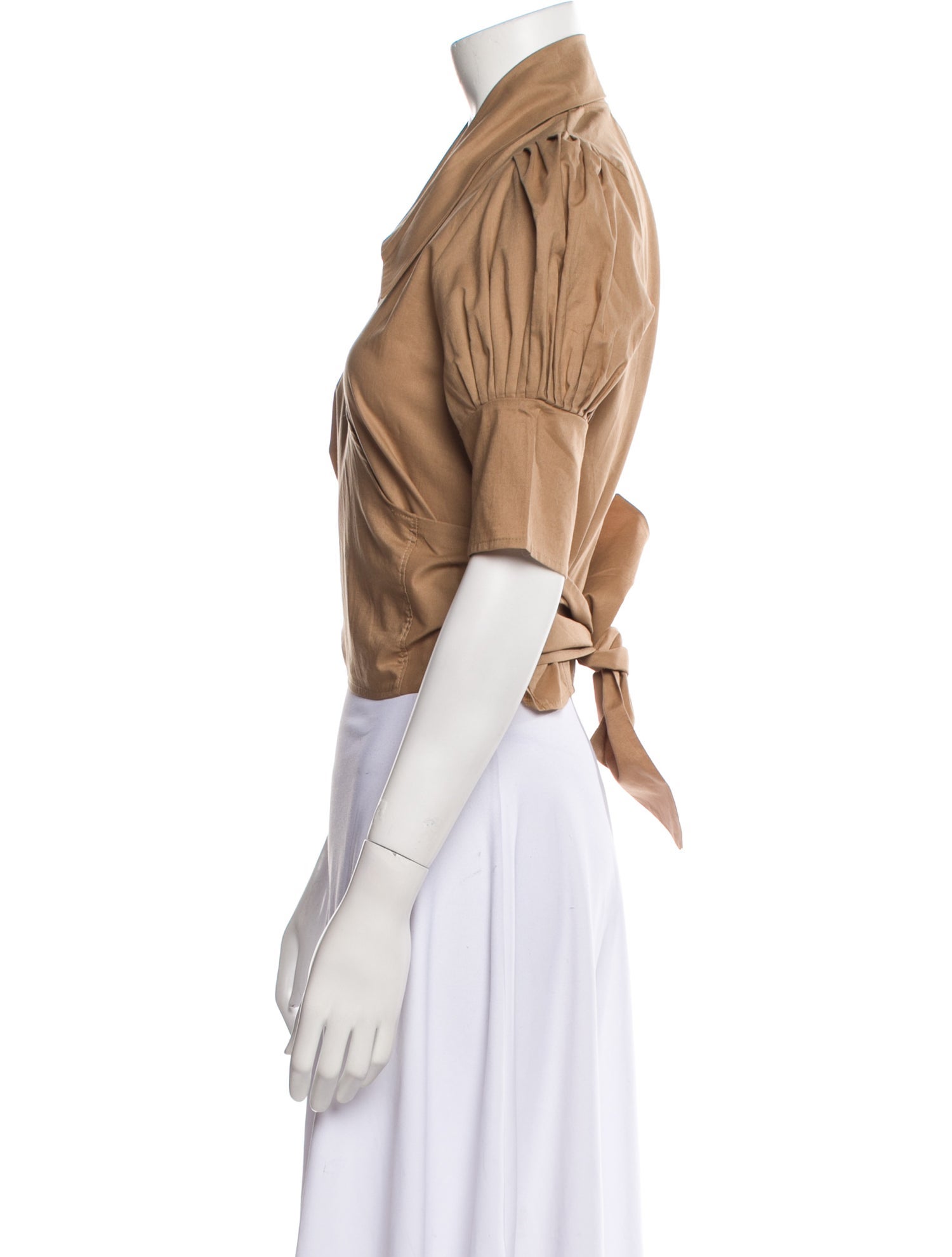 MaisonCléo Short Sleeve Crop Top