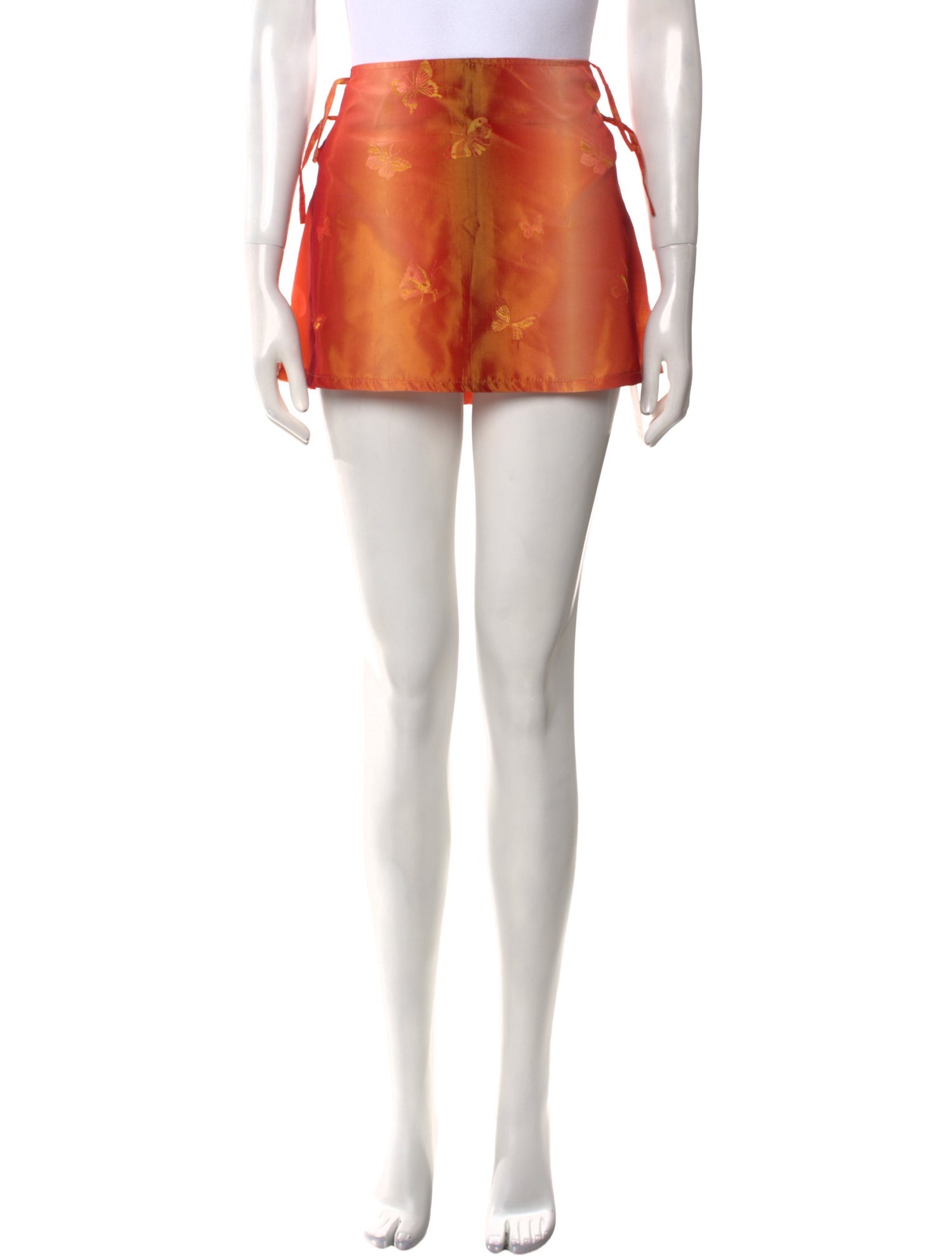 MaisonCléo Silk Mini Skirt