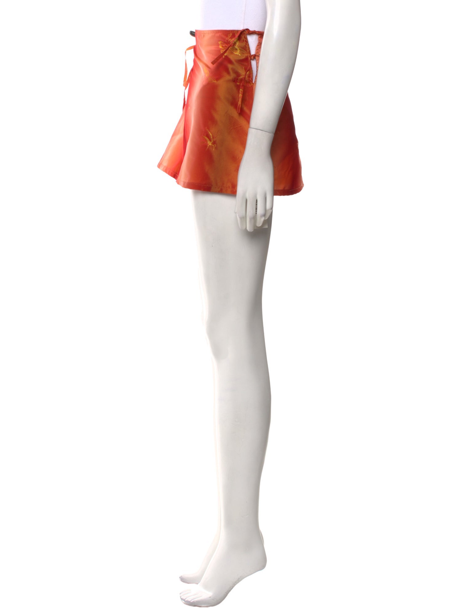 MaisonCléo Silk Mini Skirt