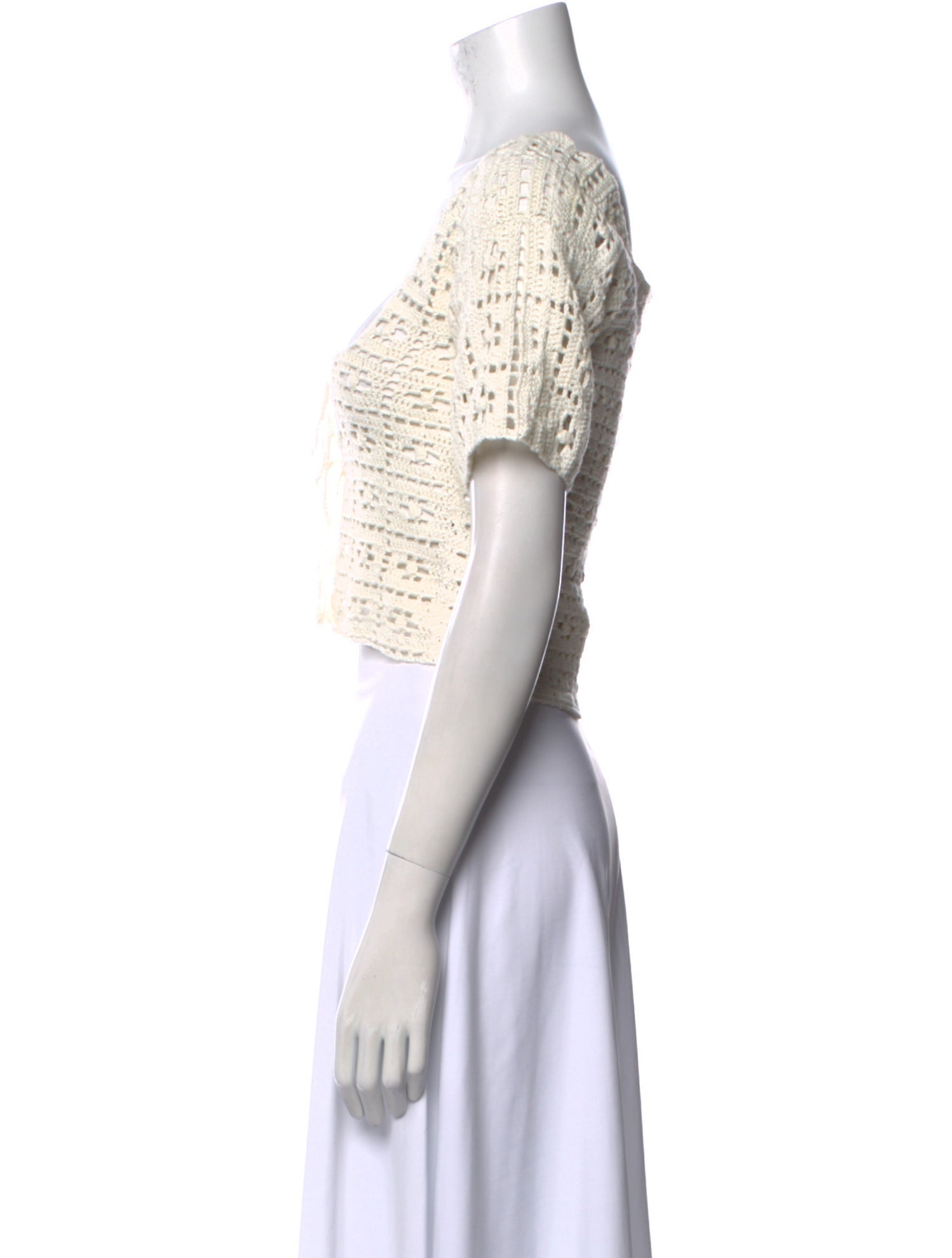 MaisonCléo Square Neckline Sweater