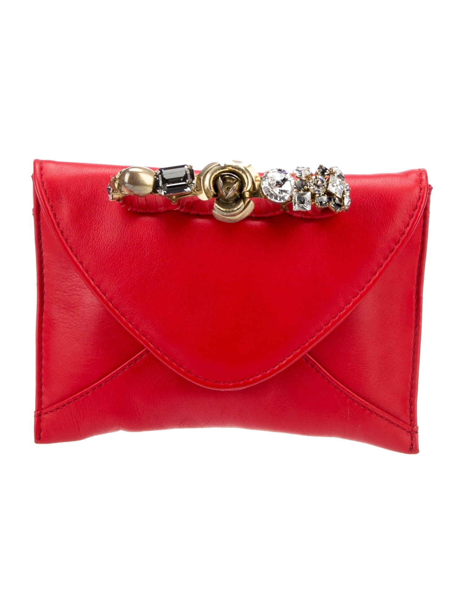 Maison Du Posh Leather Evening Bag
