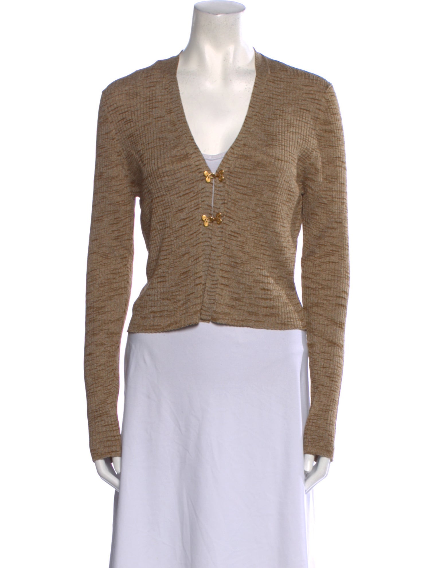 Maiden Name V-Neck Sweater w/ Tags