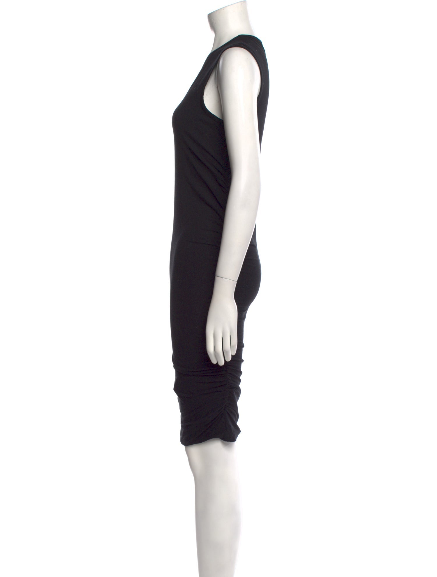 Majestic Filatures Crew Neck Knee-Length Dress